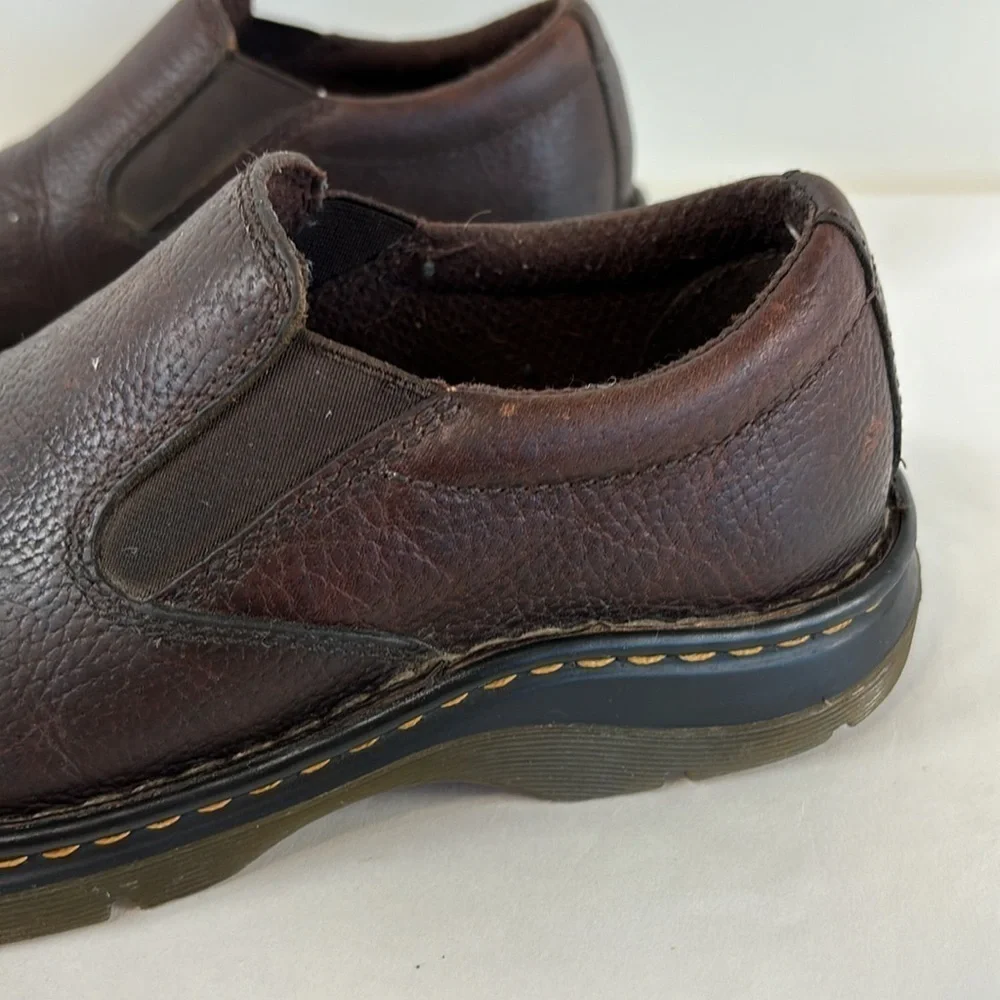 Dr Martens Bryce Air Wair Genuine Leather Brown Leather Oxford Shoes